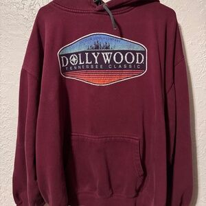 Dollywood Hoodie Sweatshirt Tennessee Theme Park Size XXL